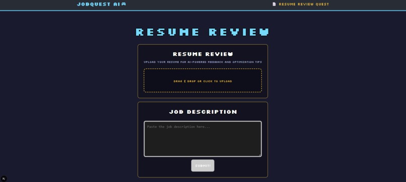 JobQuest AI – screenshot 1