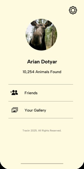 trackr – screenshot 2