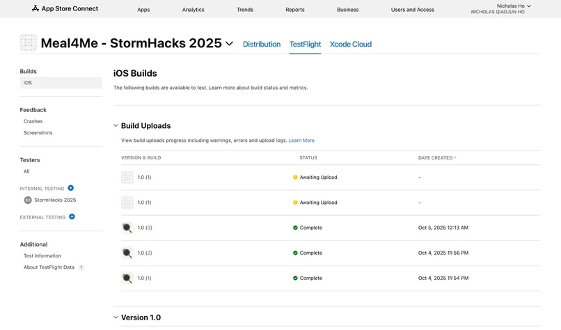 Meal4Me - StormHacks 2025 – screenshot 5