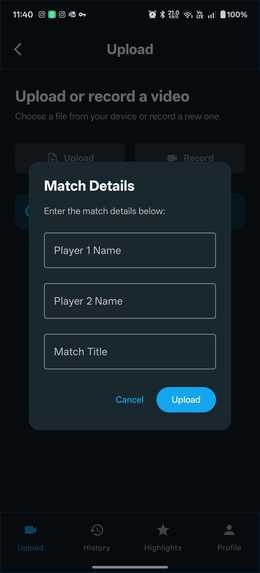 Allan AI: Ping Pong Analyzer – screenshot 2