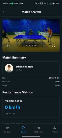 Allan AI: Ping Pong Analyzer – screenshot 6