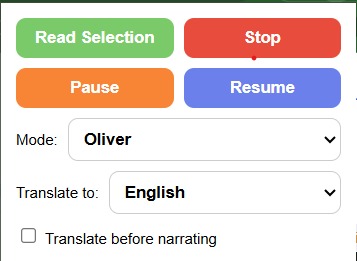 TranslateTTS – screenshot 1