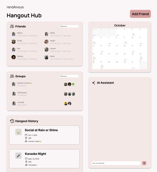 rendAIvous. – screenshot 2