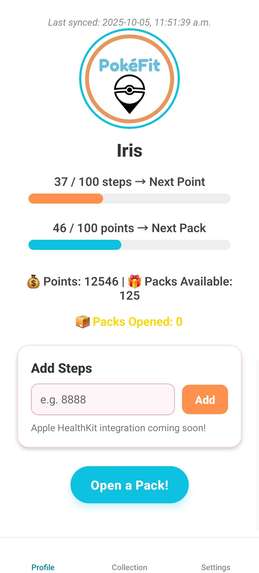 Pokefit – screenshot 3