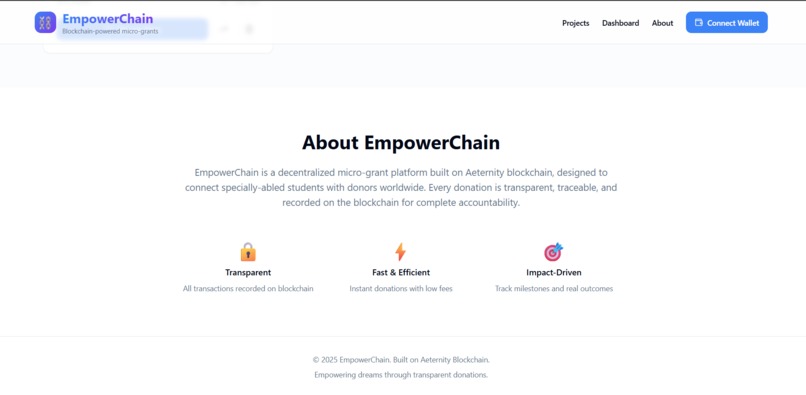 Empower-Chain-aid – screenshot 2