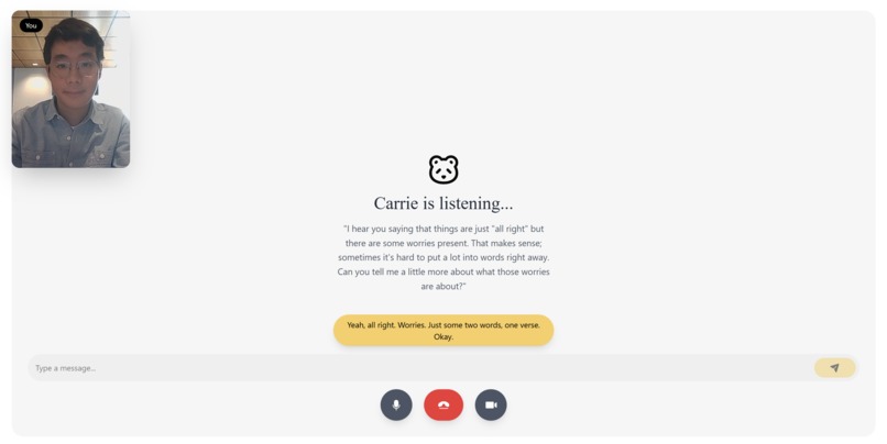 Carrie - AI Therapy In Your Pocket – screenshot 5