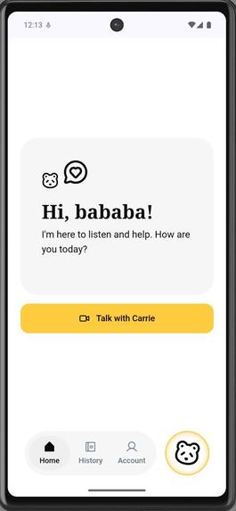 Carrie - AI Therapy In Your Pocket – screenshot 3