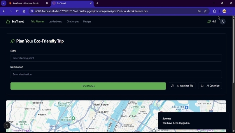 EcoRoute – screenshot 2