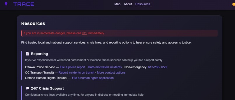 Trace – screenshot 3