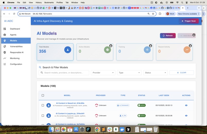 AIiADC - AI Infra-Agent Discovery & Catalog – screenshot 3