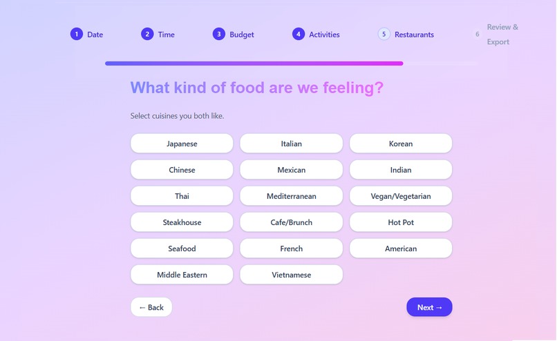 Date Planner <3 – screenshot 7