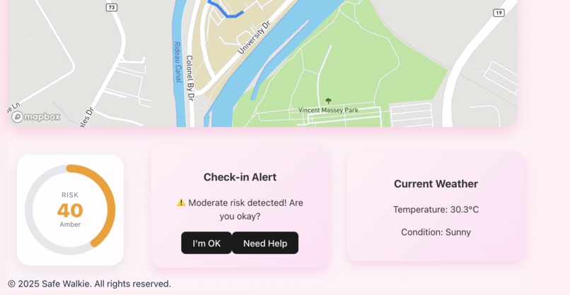 Safe Walkie – screenshot 2