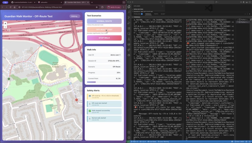 Safe Walkie – screenshot 4