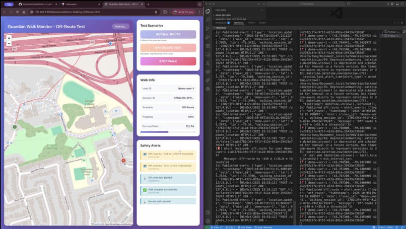 Safe Walkie – screenshot 5