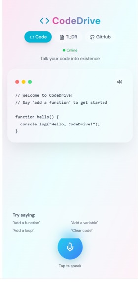 CodeDrive – screenshot 1