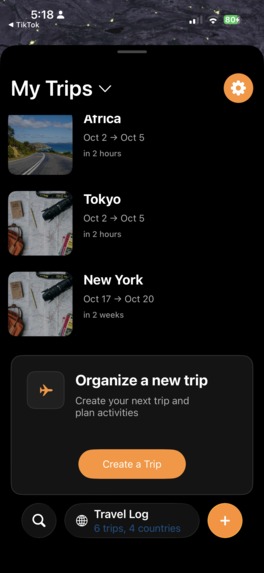 PackPal – screenshot 2