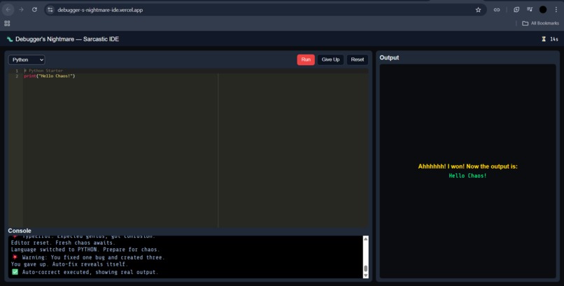 Debugger's Nightmare Ide – screenshot 2