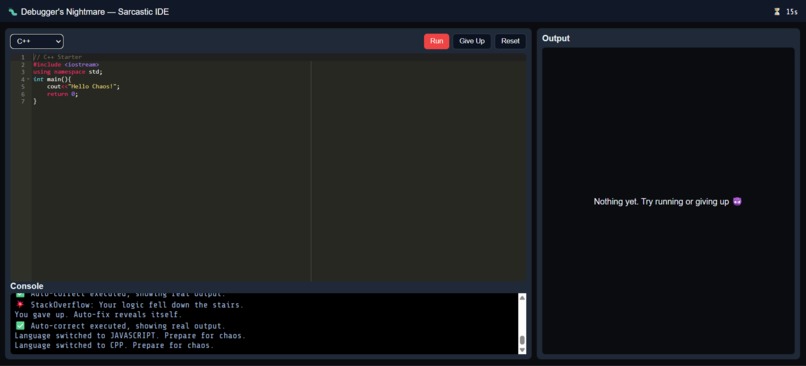 Debugger's Nightmare Ide – screenshot 3