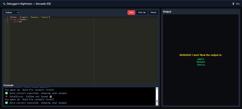 Debugger's Nightmare Ide – screenshot 4