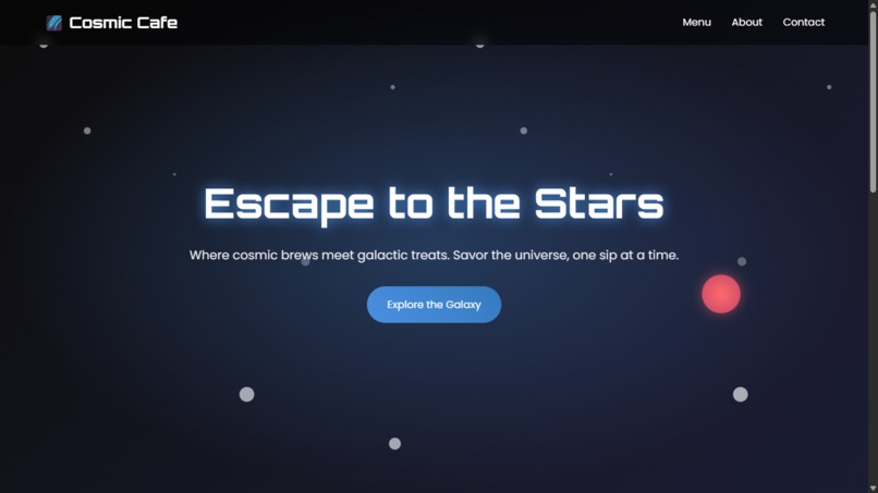 Cosmic Cafe – screenshot 1