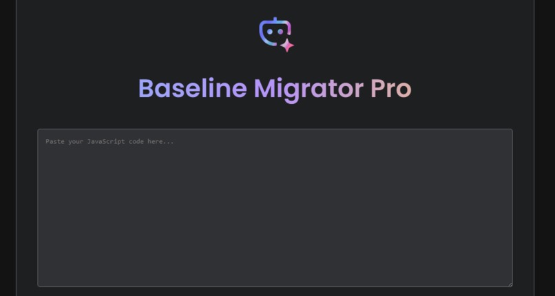 Baseline Migrator pro AI – screenshot 1