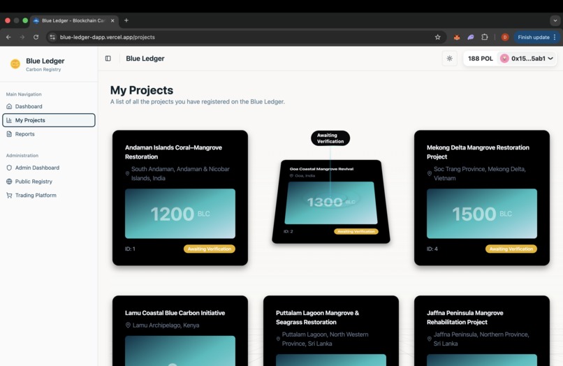 BlueLedger – screenshot 3