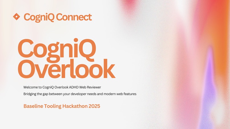 CogniQ Overlook – screenshot 1