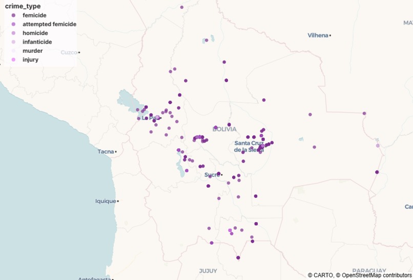 Femicide in Bolivia: From News to Narrative – screenshot 5