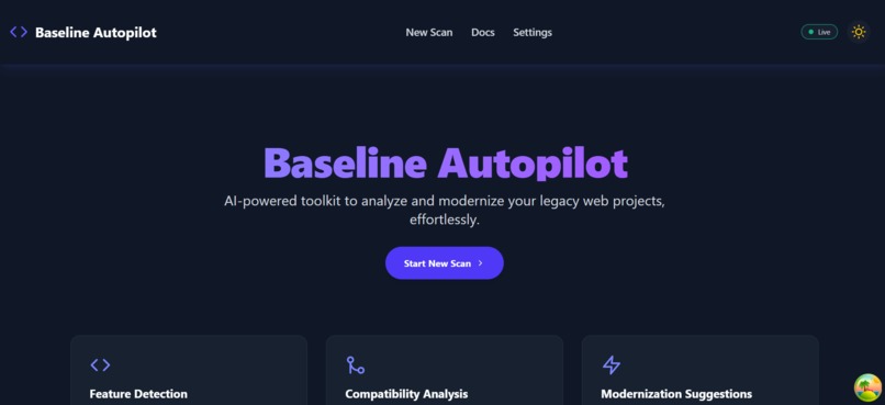 BaseLine Repo Scanner – screenshot 1