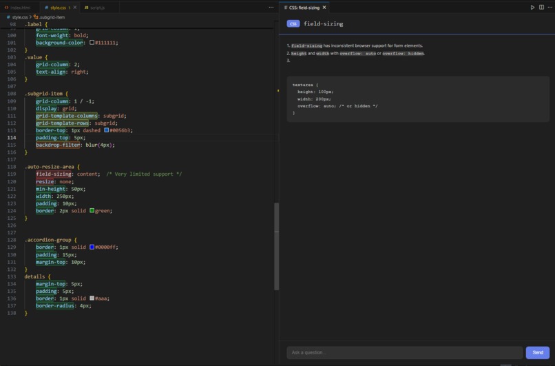 WebBaseline – screenshot 4