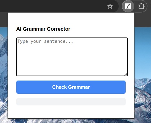 AI Grammar Corrector – screenshot 1