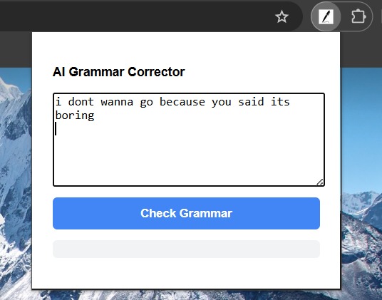 AI Grammar Corrector – screenshot 2