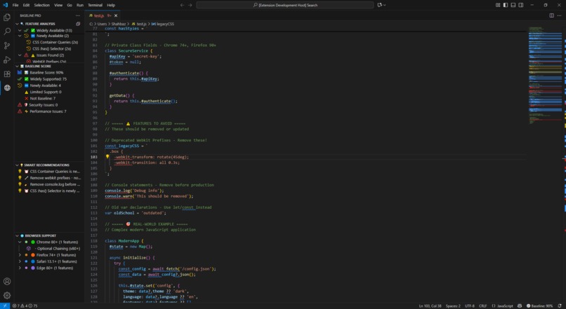 Baseline Pro – screenshot 2