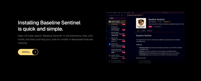 Baseline Sentinel – screenshot 4