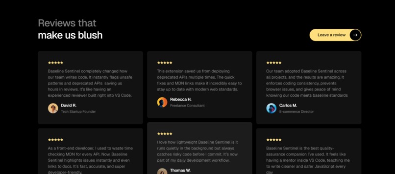 Baseline Sentinel – screenshot 5