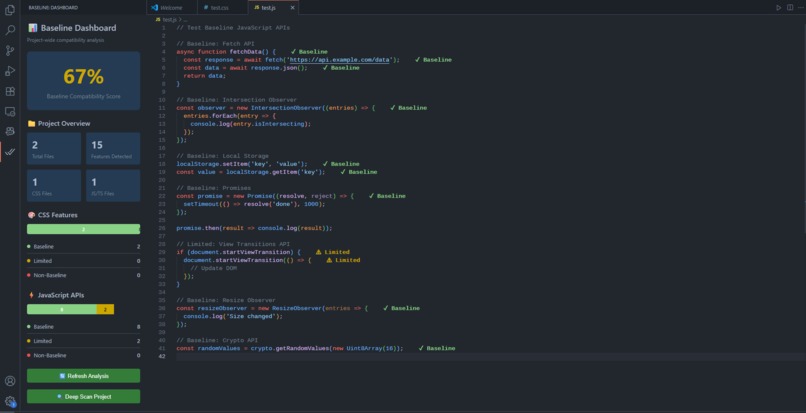 Baseline Command Center – screenshot 3