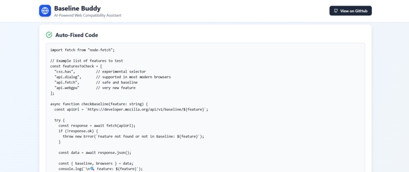 BaselineBuddy – screenshot 4