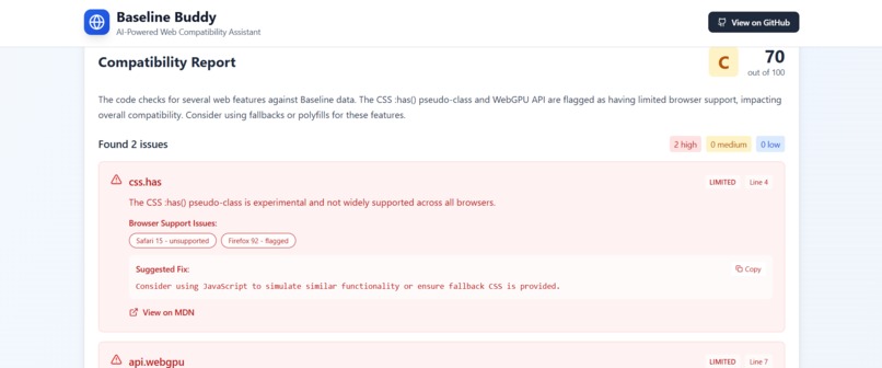 BaselineBuddy – screenshot 2