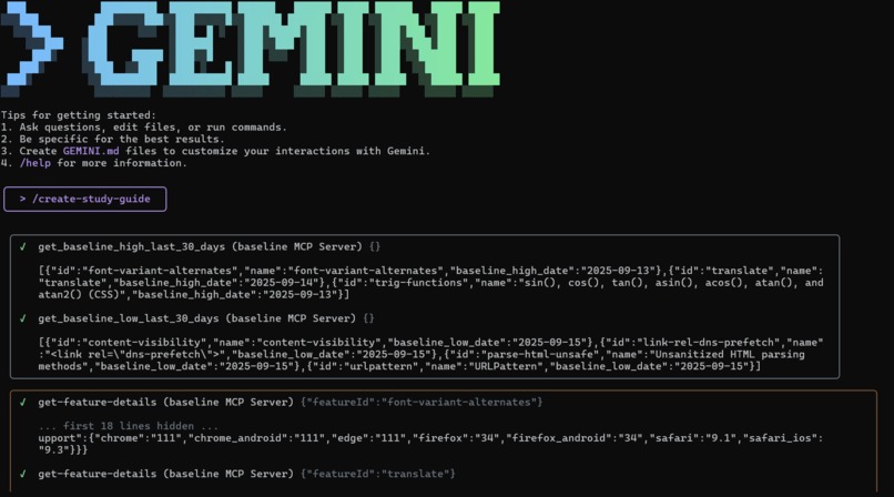 baseline-mcp – screenshot 3