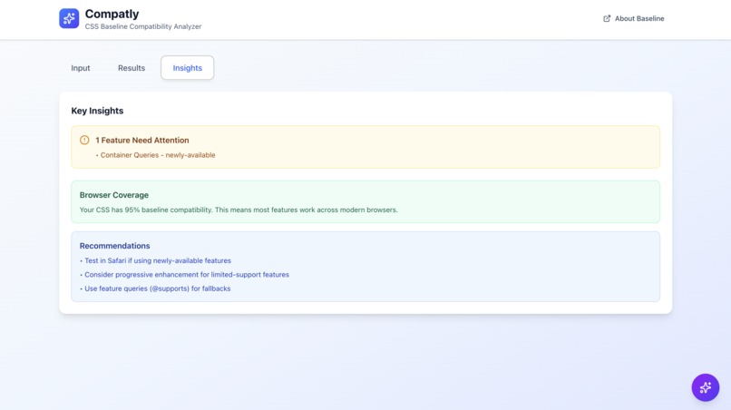 Compatly – screenshot 1