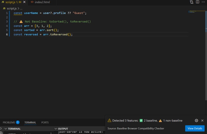 Baseline Extension – screenshot 3