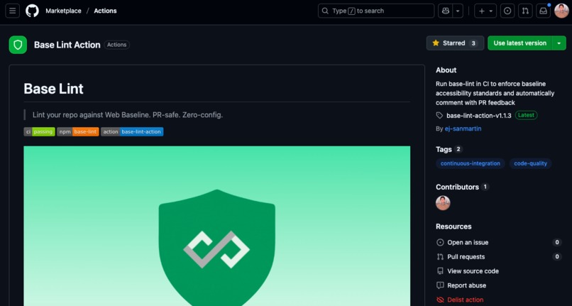Base Lint – screenshot 1