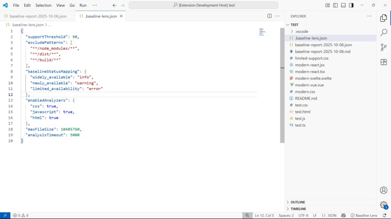 Baseline Lens – screenshot 4