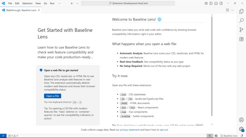 Baseline Lens – screenshot 5