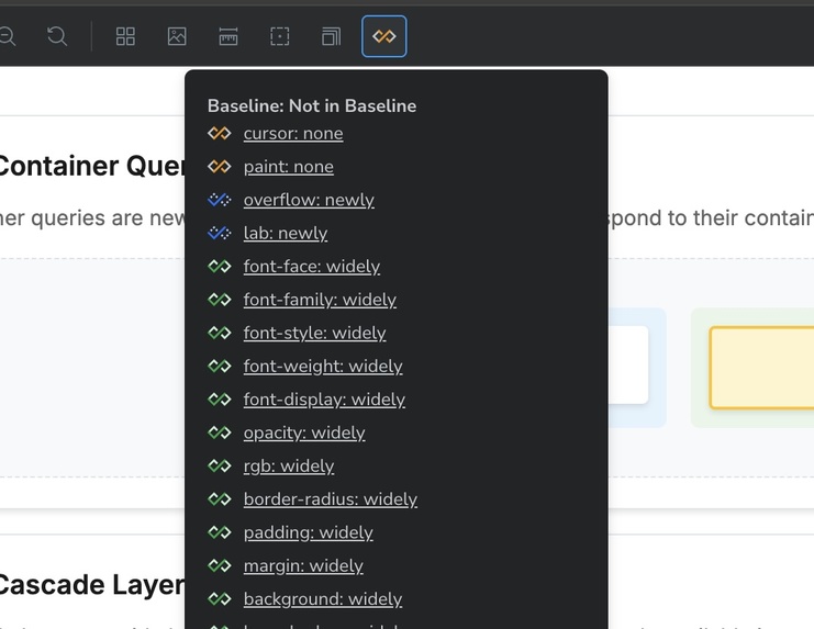 Storybook Addon Baseline – screenshot 1