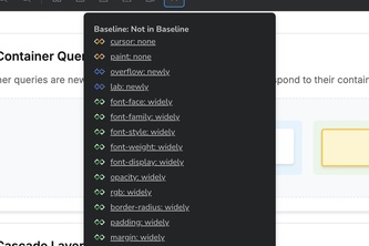 Storybook Addon Baseline
