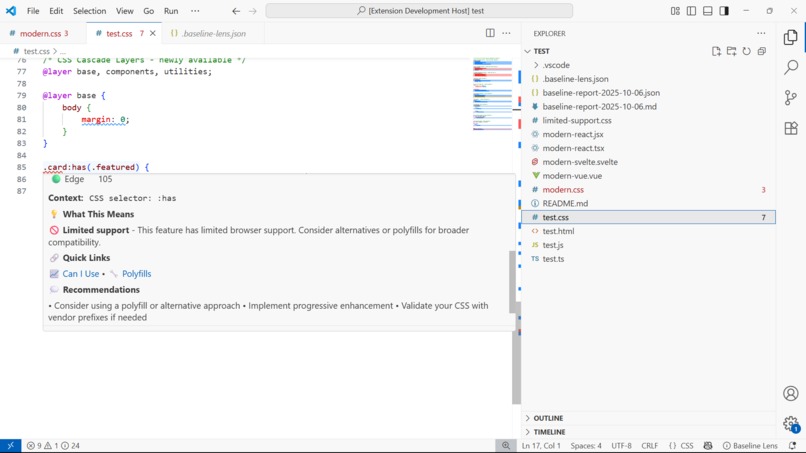 Baseline Lens – screenshot 9