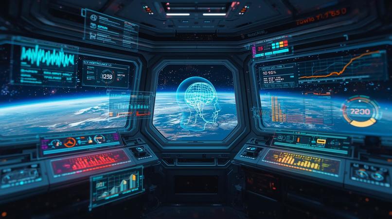 AstroGuard: AI Cognitive Twin for Astronauts – screenshot 1