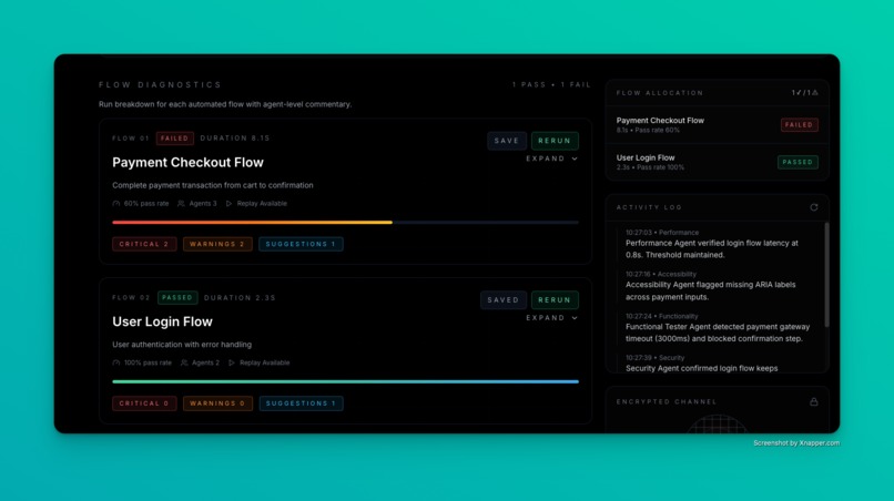 Scout QA – screenshot 2
