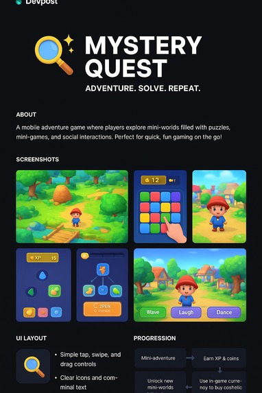 Mystery Quest: Retro Realms – screenshot 1